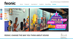 Desktop Screenshot of feonic.com